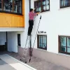 Sulankstomi kopėčios Extralink LAD3X4MP 3X4, 3,55 m (+platforma)