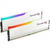 G.Skill Ripjaws M5 RGB 32 GB (2x 16 GB) DDR5-5200 MHz atminties rinkinys, balta spalva, INTEL XMP