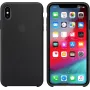 Apple dėklas iPhone XS Max – silikoninis – juodas (MRWE2ZM/A)