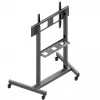 EDBAK TR19 monitorinis vežimėlis ekranams iki 130 kg, plokštė 1000×600 mm