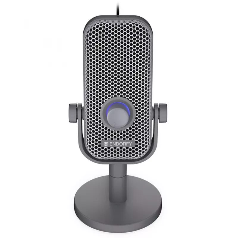 Mikrofonas ENDORFY Solum Voice S Alt pilkas EY1B024 USB jungtimi
