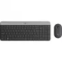 Belaidė klaviatūra ir pelė Logitech MK470 Slim Combo (grafitas)