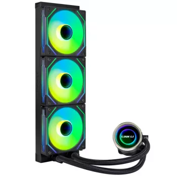 Skysčio aušintuvas „all-in-one“ Lian Li Galahad II Trinity 12 cm juodas (pažeista pakuotė)