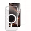 Pradinis rinkinys iPhone SE (4-osios kartos) 4smarts 541359 Skaidrus Baltas 9H Stiklas