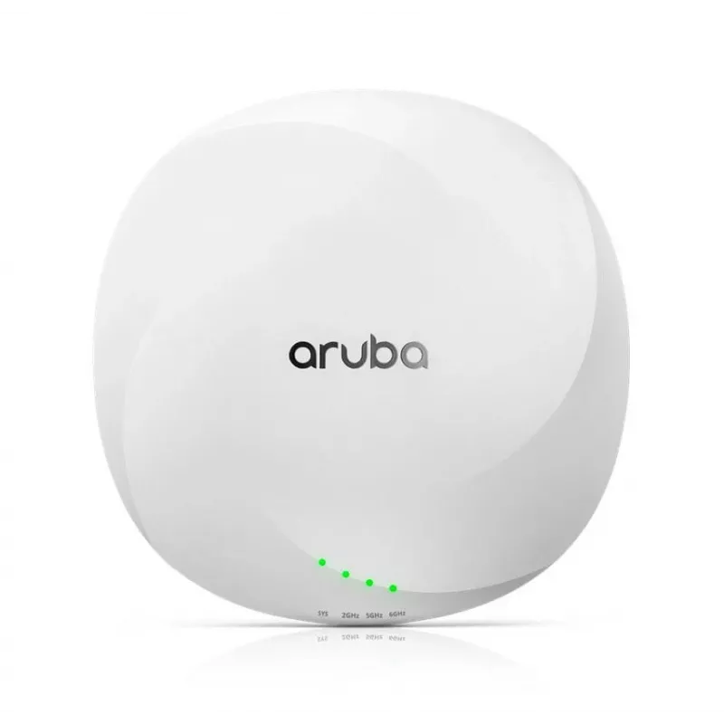 HPE Aruba Networking AP-635 (RW) tri radijo 2x2 802.11ax Wi-Fi 6E belaidis prieigos taškas su vidinėmis antenomis