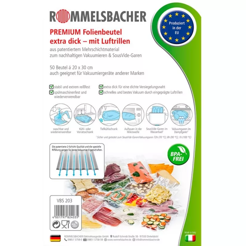 Rommelsbacher VBS 203 nešiojamas dulkių siurblys
