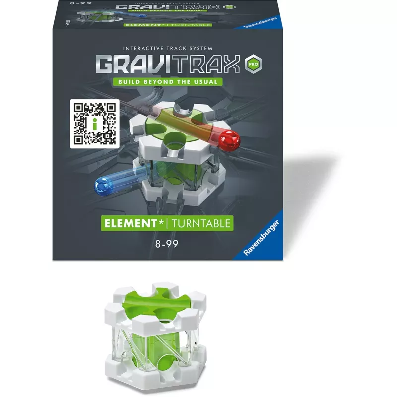 Ravensburger GraviTrax PRO Element Turntable – rutuliukų trasos aksesuaras (22433)