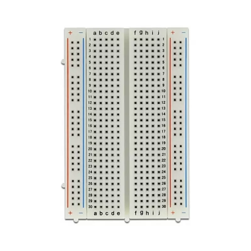 Breadboard DELOCK 18315 – plastikinė balta, 54 × 84 × 9 mm