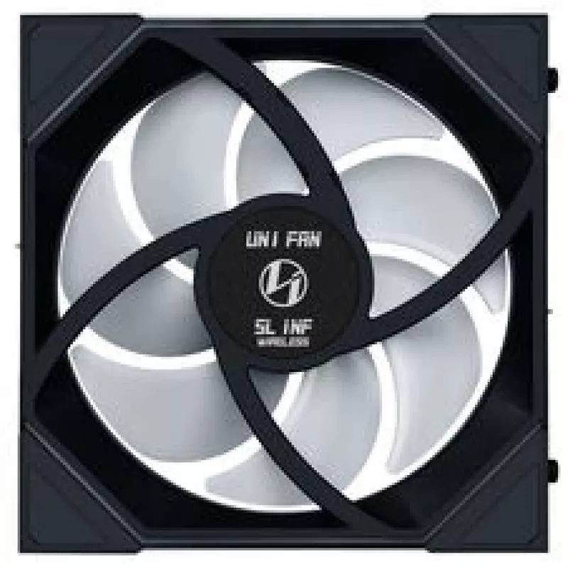Lian Li UNI FAN SL-INF Wireless ARGB PWM Reverse Blade 140mm juodas