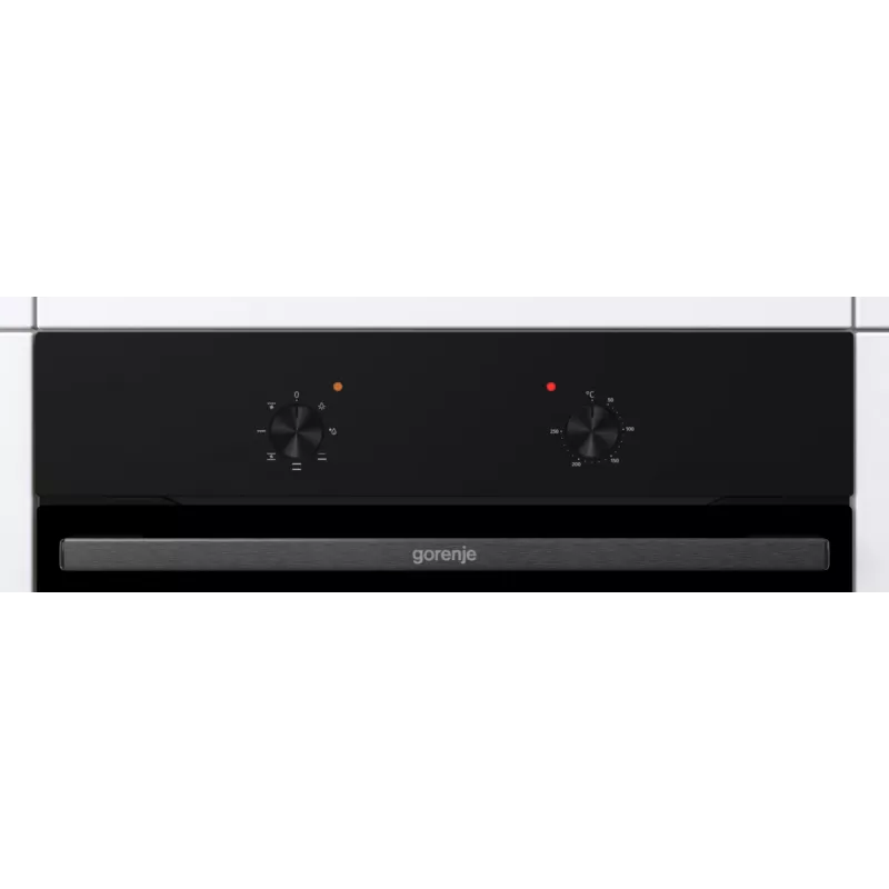 Gorenje orkaitė BO6615E01B | 60 L | elektrinė | EnamelClean | stumdomi mygtukai | 59,5 cm aukštis | 59,5 cm plotis | juoda