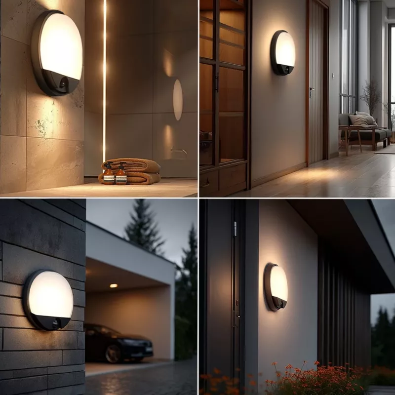 LED 15W lempa su infraraudonųjų spindulių judesio davikliu MACLEAN MCE291 GR