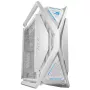 ASUS ROG GR701 Hyperion White, PC korpusas, Baltas, ATX, EATX, micro ATX, Mini-ITX, Aliuminis, Daugiaspalvis, Priekis