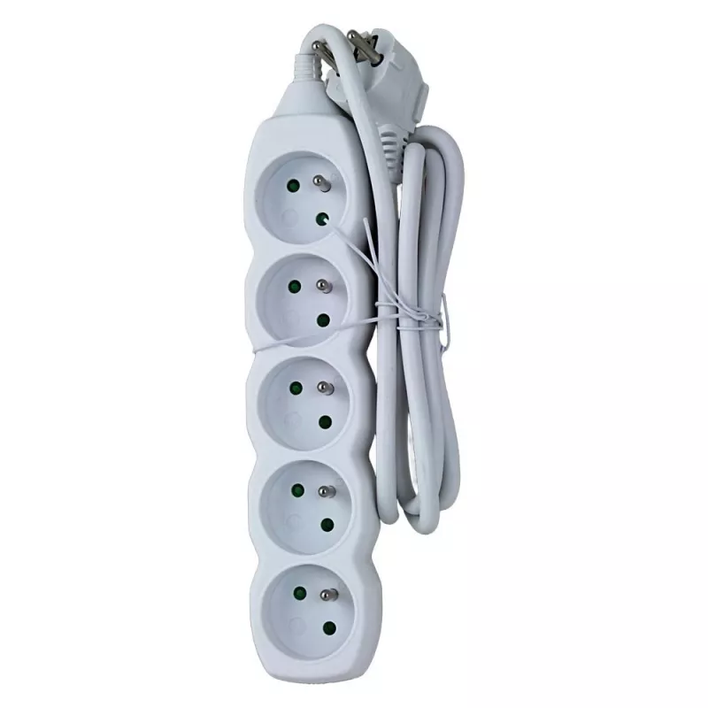 Ilgintuvas ESPERANZA ELK207W — 1,5 m laidas, 5 kištukiniai lizdai (E tipas), vidaus naudojimui, 220–250 V