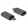 DeLOCK USB adapteris USB-C (M) į Micro-USB B (M) USB 3.1 Gen 1 2,8 cm antracitas (65927)