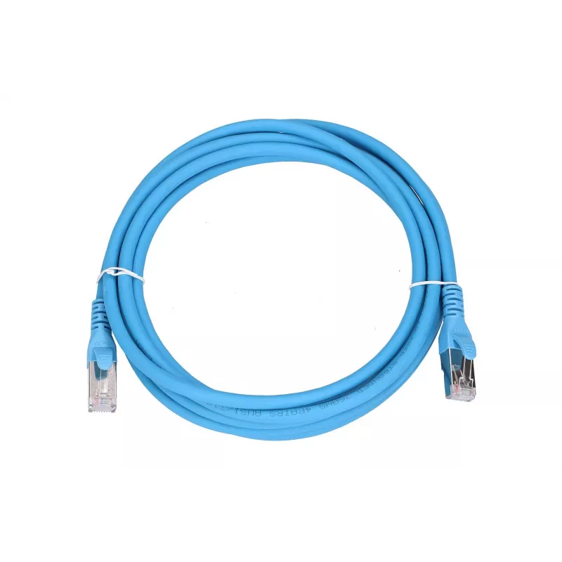 Extralink LAN Patchcord Kat.6A RJ-45 Cat6a 3 m mėlynas