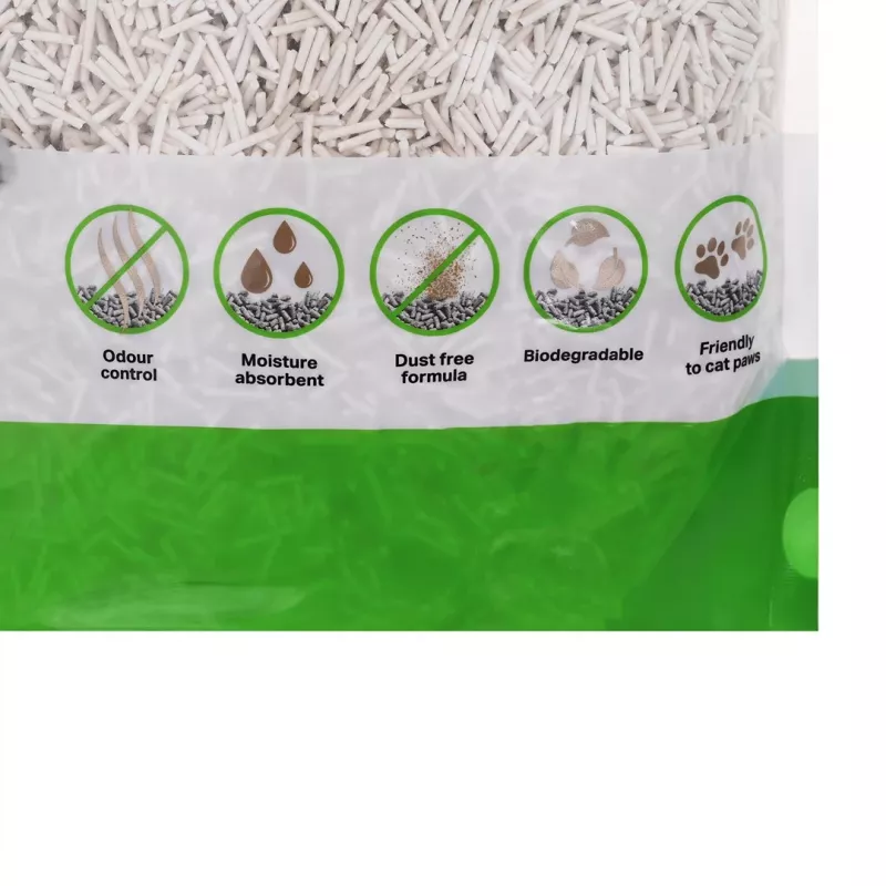 DIAMENTIQ Tofu Neutral Ultra clumping - augalinis kraikas - 2,5 kg