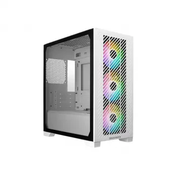 PC korpusas Cooler Master Elite 301 White Mini Tower