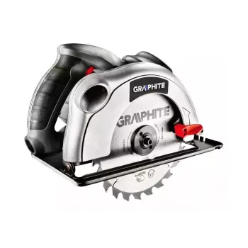 Cirkulinis pjūklas 1200W Graphite su disku 185 mm