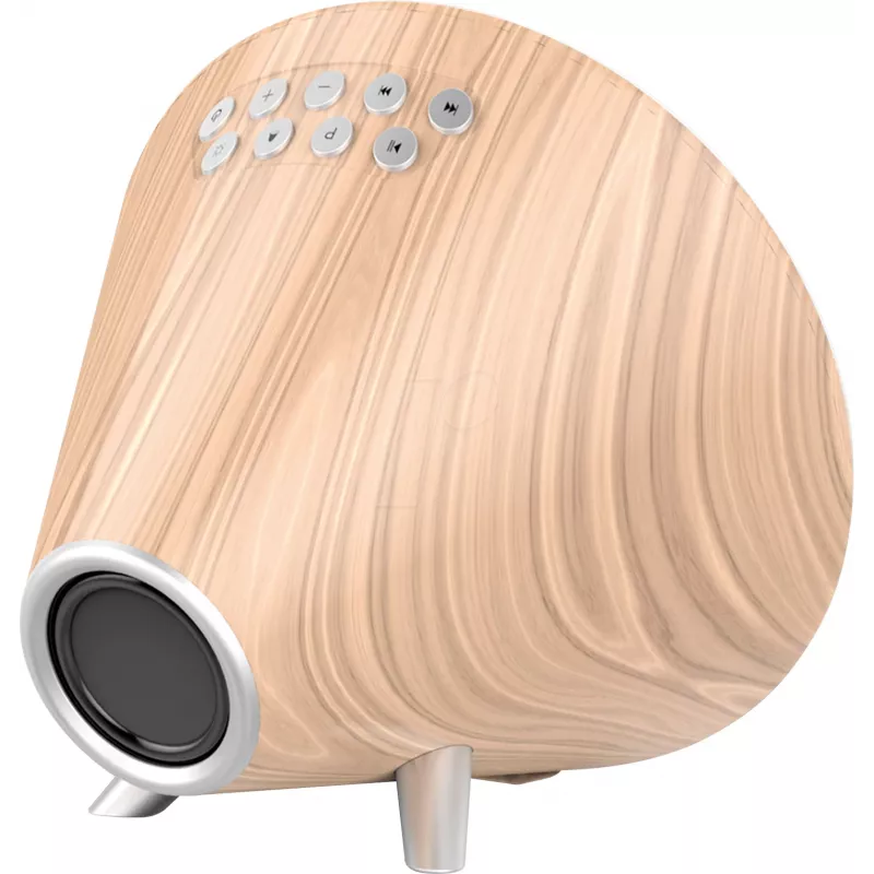 Nasa WSP1700 medinė orų stotelė su Bluetooth garsiakalbiu
