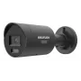 IP apsaugos kamera Hikvision Pro Series ColorVu 4 MP fiksuotas mini bullet, 1/1,8 colio CMOS, 111,1° H, 30 kadrų/s, laidinė, sieninis laikiklis, juoda