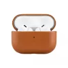 Fixed odinis dėklas ausinėms su MagSafe palaikymu | Apple AirPods Pro 2 / Pro 2 (USB-C) | Ruda spalva | Oda