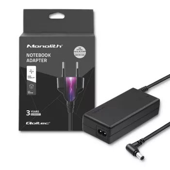 Maitinimo adapteris nešiojamam kompiuteriui Qoltec 50014.65W, 65W, 20V, 3.25A