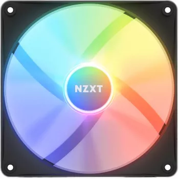 NZXT F140 RGB Core 140 mm korpuso ventiliatorius - juodas