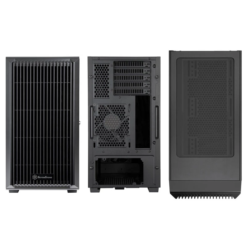 Korpusas Silverstone CS382 Black