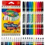Colorino Kids dvigubo galiuko flomasteriai 10 spalvų