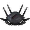 ASUS ROG Rapture GT-BE98 belaidis maršrutizatorius 10 Gigabit Ethernet keturių juostų (2,4 GHz / 5 GHz-1 / 5 GHz-2 / 6 GHz) Juoda
