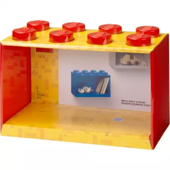 Room Copenhagen LEGO Brick Shelf 8 lentynų 41151730 (Raudona)