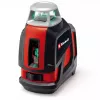EINHELL TE-LL 360 G kryžminis lazerinis nivelyras su žaliu ir raudonu spinduliu, juodas – 2270119