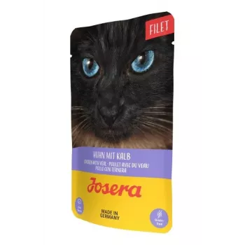 JOSERA vištienos filė su veršiena – šlapias kačių ėdalas – 70 g