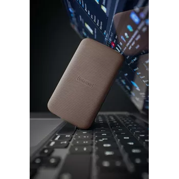 Intenso TX500 1TB išorinis SSD diskas USB Type-C 3.2 Gen 2 rudas