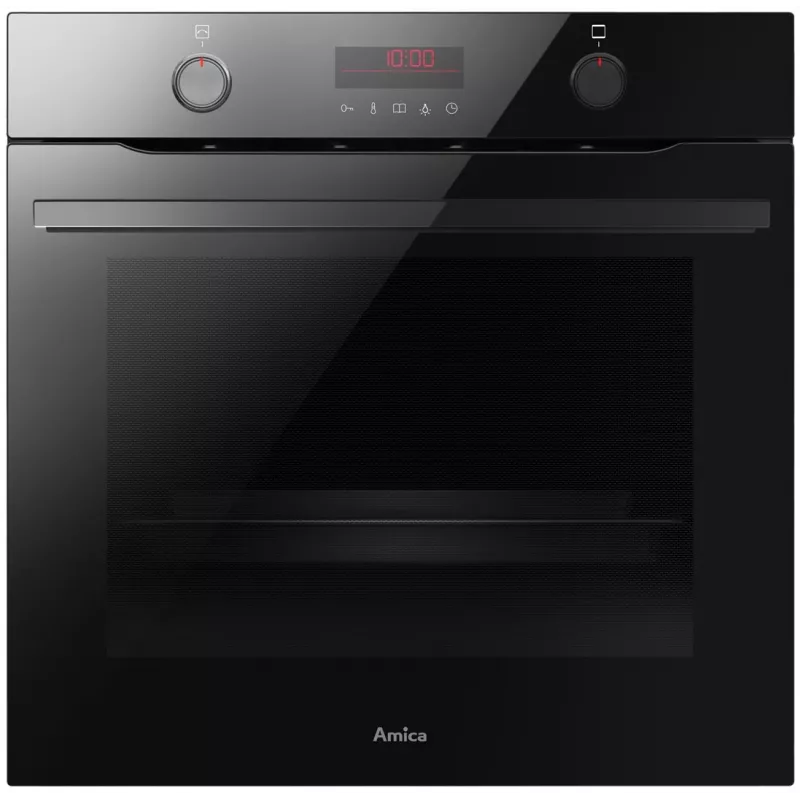 Amica ED47637BA+ X-TYPE STEAM orkaitė 77 L 3600 W A+ Juoda