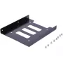 Montavimo rėmelis ultron vidinis 1x2.5 SSD/HDD Metal black (377213)