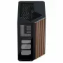 APNX V1-W-BK-v1 Midi Tower juodas, medinis