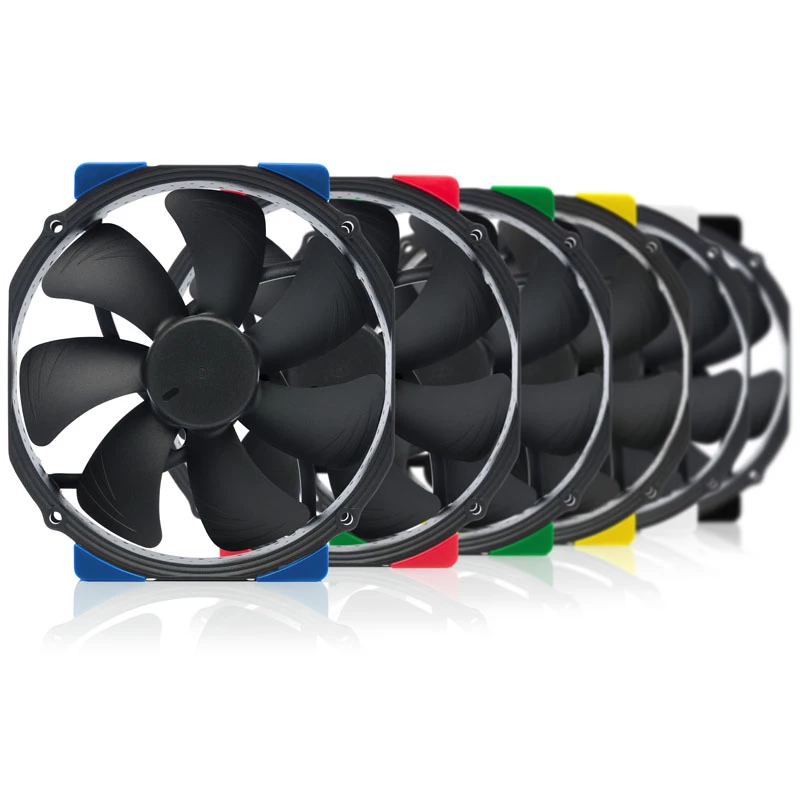 Kompiuterio ventiliatorius Noctua NF-A15 HS-PWM chromax.black.swap 150 mm, PWM, 300–1500 RPM, 140,2 m³/h, 24,6 dB