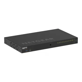 NETGEAR M4250-10G2XF-PoE++ valdomas L2/L3 Gigabit Ethernet (10/100/1000) jungiklis su PoE ir PoE++, 1U, juodas