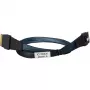 ICY DOCK MB4026L-B SlimSAS 4i SFF-8654 į OCuLink 4i SFF-8611 laidas, 0,5 m