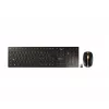 CHERRY DW 9100 SLIM belaidė klaviatūra su pele RF Wireless + Bluetooth AZERTY juoda