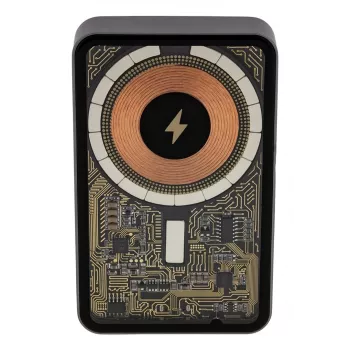 Nešiojamas powerbankas PATONA 9992, 10000 mAh, LiPo 38,5 Wh, USB-C PD 20W, 2 išėjimai, 12V/3A įėjimas/išėjimas, Juodas