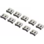 USB prievadų blokatoriai Renkforce rf-USBBlocker-02, 10 vnt., sidabriniai