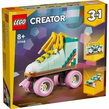 LEGO Creator Retro Roller Skate 31148 2-in-1 modelis, 342 detalės, 140×160×70 mm