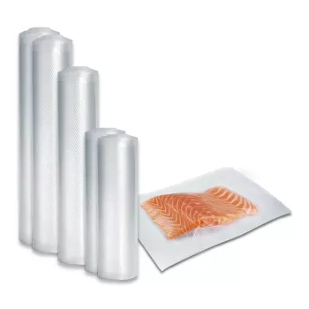 Caso folijos rinkinys 3 vnt. vakuumavimui ir Sous Vide gaminimui | 01237 | 16x23 cm, 20x600 cm, 28x600 cm, 30x600 cm