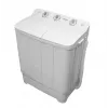 Pusiau automatinė skalbimo mašina Ravanson XPB-800 — 7,5 kg, 1400 aps./min., viršutinis pakrovimas, balta