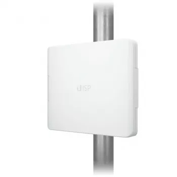 Ubiquiti UISP Box polikarbonatinė dėžė montavimui ant stulpo, vidaus ir lauko naudojimui