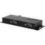 Serial įrenginių serveris Exsys EX-6122-2 — Ethernet į 2× RS-232/422/485, reikalingas 12V/3A maitinimas