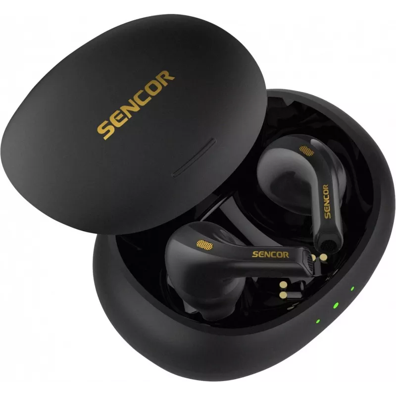 Belaidės ausinės SENCOR SEP 560BT BK, BT 5.3, veikimo laikas 6 h, 40 mAh