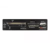 DeLOCK 91708 kortelių skaitytuvas USB 2.0 vidinis juodas pilkas CF SD MicroSD